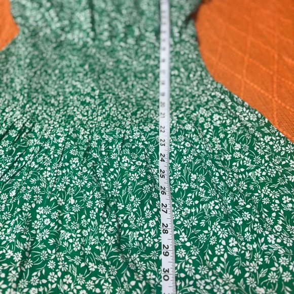 Japna Green Sleeveless Sundress Mini - Picture 4 of 7
